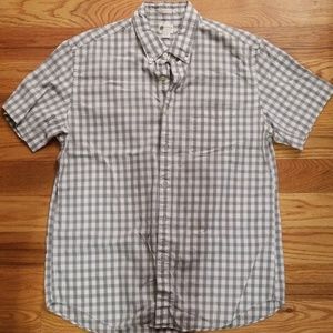 J Crew Short Sleeve Button Up Shirt